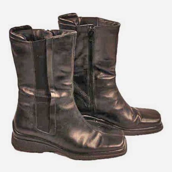 BOOTS, ITALIAN MID-CALF WALKING, AQUATALIA WEATHERPROOF, TRIED ON ONLY, Sz 8.5 - Picture 5 of 7